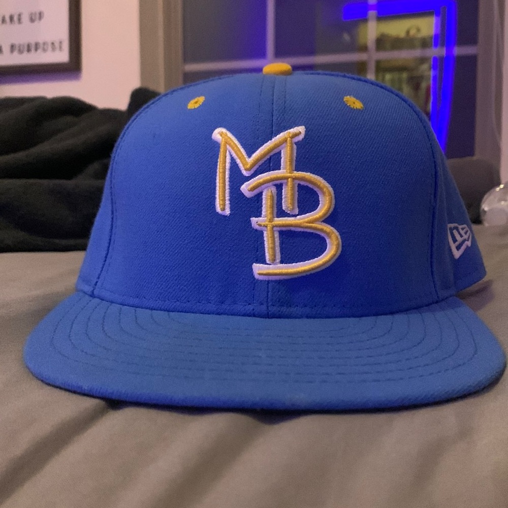 Myrtle Beach Pelicans minor league fitted hat